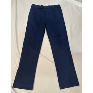 Navy‎ Blue Boy's Leo & Zachary Dress Pants with Adjustable Waist Size 8